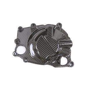 Protector de motor de fibra de carbono seca 3K para Kawasaki ZX4R Ninja 2020+ - Product Image 4