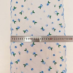 Cổ 27cm thân thiện với môi mềm cho Thụy Sĩ <span class=keywords><strong>Net</strong></span> thêu ren TRIM đầy màu sắc thêu chủ đề cho đồ lót - Product Image 5