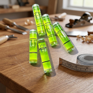 ระดับน้ำ DIY ขนาด 8x35 มม. ความกว้างเส้น 1.5-5 มม. เส้นผ่านศูนย์กลาง 1 1/2 นิ้ว สำหรับเครื่องมือวัดความแม่นยำ - Product Image 4