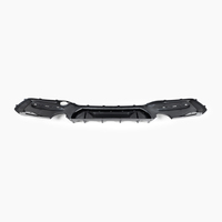 Difusor de Parachoques Trasero Estilo M Sport en Negro Brillante ABS para BMW F20 2015-2018
