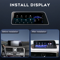 Radio Estéreo para Auto con Pantalla Táctil de 12.3 Pulgadas y Sistema Android 14 para Lexus RX300 RX350 RX450H 2015-2019