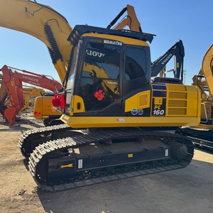 Good Performance Used Excavator Komatsu PC160 16tons <b>Second</b> <b>Hand</b> Excavator Used Medium Excavator High Quality Hot Sale - Product Image 2