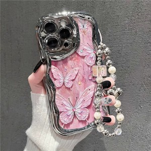 Hot Bán Mạ Điện Trường Hợp Điện Thoại Sơn Dầu Bướm Cho Iphone 16 Pro Max Điện Thoại Di Động Trường Hợp Cho Cô Gái Chống-Mùa Thu Bìa - Product Image 2