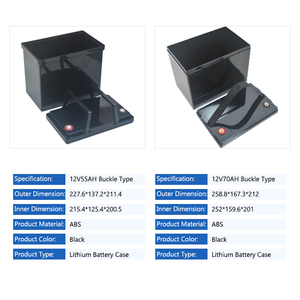 Premium Waterproof 33Ah/38Ah/55Ah/70Ah/90Ah 12V Lithium <strong>Battery</strong> ABS Plastic <strong>Storage</strong> Box <strong>case</strong> - Product Image 3