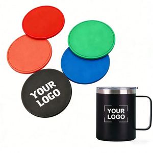 Wholesale Custom Logo Silicone Bar <b>Drink</b> <b>Coasters</b> for Home Kitchen Coffee Restaurant Hotel Promo Business Gift Cup <b>Coaster</b> - Product Image 1