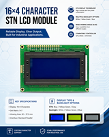1604A TFT 5V 16x4 Zeichen LCD1604 SPI-Schnittstelle LED-Hintergrundbeleuchtung Bildschirm Anzeigemodul Board