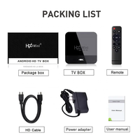 H96 mini-decodificador H8 actualizado RK3228A, 2 GB de RAM, 16 Gb de ROM, android 9, 4K, IPTV