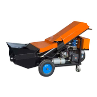 Équipement de coulée de béton mobile diesel/électrique direct d'usine