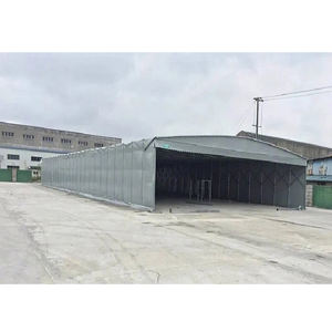 Prix d'usine Tente pliante d'extérieur personnalisée avec auvent coulissant mobile pour grand entrepôt et stockage - Product Image 6
