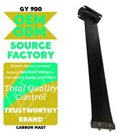Mât de hydrofoil en carbone Power GY 90 cm pour eaux océaniques – Mât de foil robuste, suivi optimal, conduite stable, haute performance