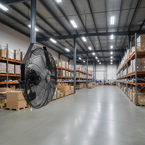 Ventilador Industrial de Pared Vevor de 18 Pulgadas, 3 Velocidades, Motor de CA Metálico Impermeable, Uso Comercial en Interiores y Almacenes - Product Image 2