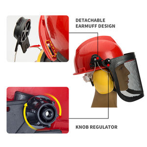 Protector de jardinería, alambre de hierro, protección facial, equipo de protección antipolvo para siega, aplicación Industrial para jardín, protección Personal - Product Image 2