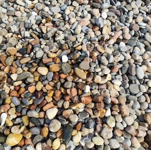 Ciottoli di Fiume Naturali Multicolore da 20 Libbre, 2-3 Pollici, Forma Ovale, Decorativi per Giardino e Paesaggistica, per Uso Esterno - Product Image 4