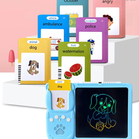 Tableau d'écriture LCD pour enfants carte Machine à dessiner carte Insertion Graffiti planche à dessin Puzzle Machine tout-en-un