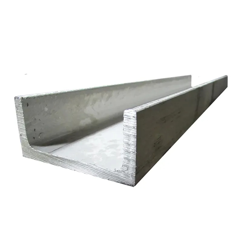 Modern Design Steel Hot-Rolled Carbon U-Beam C Channel Durable Black Iron U-Channel Sign Posts Carbon Steel U Channels