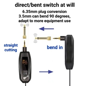 Transmisor de guitarra inalámbrico, receptor conectado a instrumento Musical, transmisión <span class=keywords><strong>Bluetooth</strong></span> utilizado para guitarras eléctricas - Product Image 5