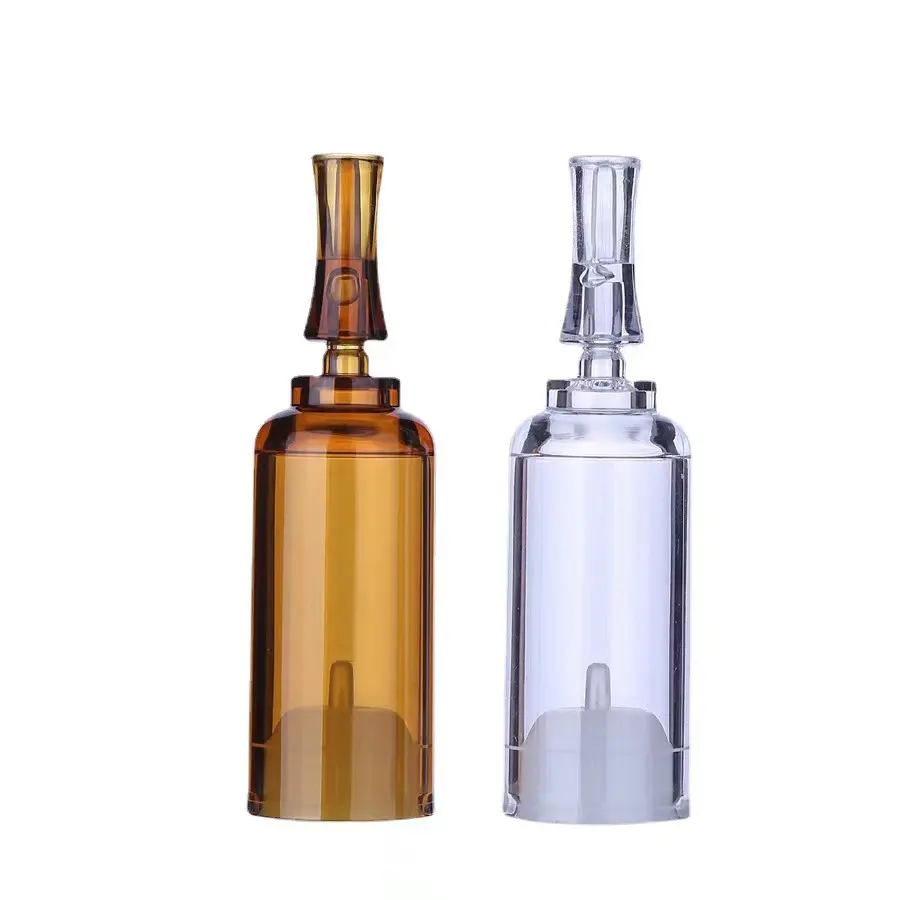 5ml vide ambre clair ampoules en plastique sans air sérum bouteille de seringue fraîche