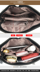 Sacs à main de luxe pour femmes en cuir PU souple, sacs à bandoulière et sacs travers pour dames - Product Image 6