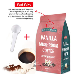 Café aux champignons de marque privée, saveur vanille, café avec collagène, céto et café paléo instantané avec crinière de lions - Product Image 5