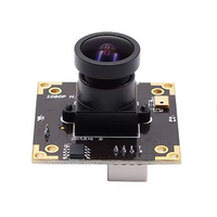 Módulo de Cámara USB Smeiker 4MP H.264 con Sensor AR0331, Gran Angular, Mini WDR, con Micrófono (Plug & Play)