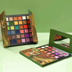 Palette de fards à paupières Tarot 36 couleurs, tendance, tons terreux à faible saturation, mat et nacré, pour débutantes - Product Image 1
