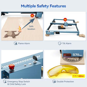 Machine de gravure laser haute précision SCULPFUN S70 Max 70W, découpeuse et graveuse laser à diode pour bois et cuir - Product Image 6