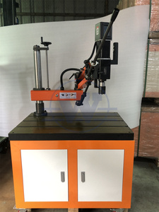 High Speed Small CNC Rotary Vertical Arms Automatic Nut Magnetic Tapping Machine Servo Motor Electric Metal Drilling Machines - Product Image 6