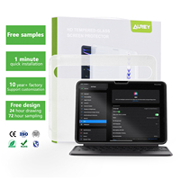 Kit d'alignement automatique premium en verre trempé anti-poussière, anti-reflets et anti-rayures de 12,9 pouces pour iPad Pro – Vente en gros usine 2026
