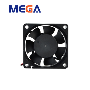 Ventilateur de refroidissement sans balais DC 60x60x25mm 6025 ignifuge UL94V-0 à 7 pales haute efficacité 26.9CFM OEM ODM - Product Image 2