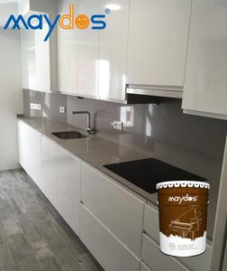 Maydos blanco PU abrigo <span class=keywords><strong>para</strong></span> <span class=keywords><strong>madera</strong></span> y MDF de alto brillo Extra blanco - Product Image 2