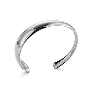 Amy Amy Fashion <b>Cuff</b> <b>Bracelet</b> B1020 Rhodium Plated Women's Classic Jewelry Gift - Product Image 3