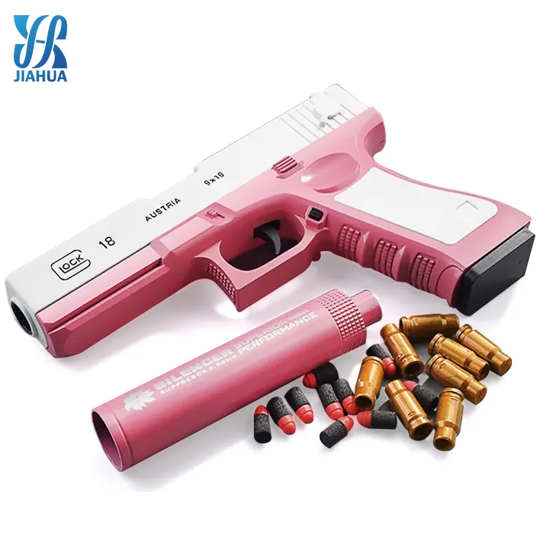 Pistolet à balles souples en mousse plastique, pistolet à balles élastiques, sûre, gbc k, jouet, meilleure vente,