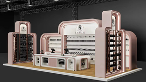 Custom Perfume Showroom Furniture | Retail Display & Store Equipment for Duty Free Shop Interior Design - Product Image 3