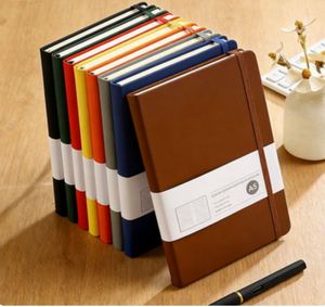 2026 Promotional Business Calendar Diary Luxury Strap Custom Printed Organizer A5 Pocket Journal Hardcover PU Leather <b>Notebook</b> - Product Image 3