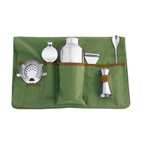Kit de Barman Personnalisable 7 Pièces en Acier Inoxydable, Shakers à Martini, Ensemble de Cocktails Moderne Écologique 600ml – Vente Directe Usine