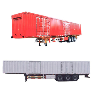 3 Axle Container Cargo Trailer Enclosed Box Utility Cargo Trailer for Sale