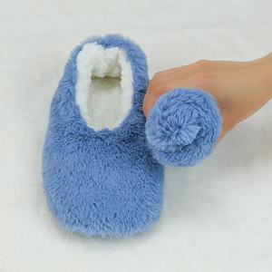 <span class=keywords><strong>Femme</strong></span> <span class=keywords><strong>Femme</strong></span> Dames Couleur vive <span class=keywords><strong>Pas</strong></span> <span class=keywords><strong>Cher</strong></span> Peluche Hiver Chaud Faux Sherpa Doublé Chambre Plancher Intérieur Maison Ballerines Snooze Chaussons - Product Image 5