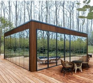 Villa moderne préfabriquée en acier léger galvanisé avec chambre, cuisine, salle de bain et salon - Product Image 1