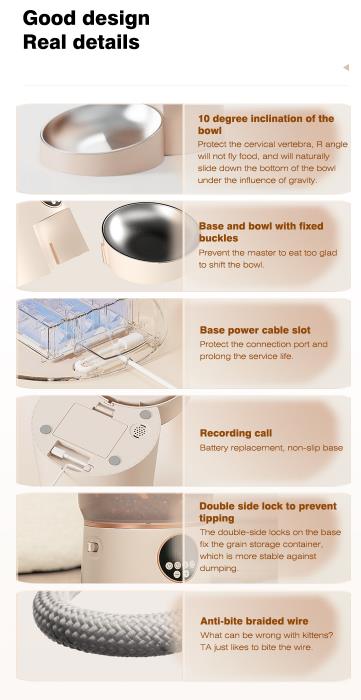 Smart Control Food Portions Pet Feeder Automatic Feeder Food Water For Pet Dog Cat