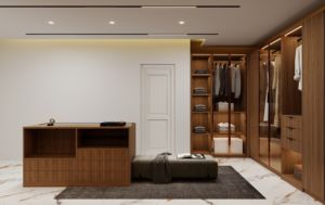 Fabricante de Armarios Personalizados, Armario de Madera para Dormitorio y Armario con Puerta de Vidrio, Armarios Vestidor - Product Image 3