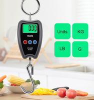 Pèse-bagages numérique LCD portable avec précision de 50 grammes et capacité de 200 kg, alimenté par batterie pour les voyages