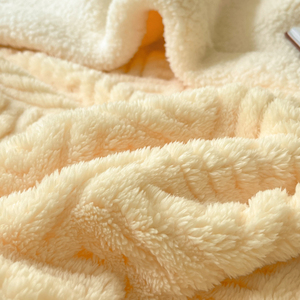 Manta <span class=keywords><strong>de</strong></span> Jacquard <span class=keywords><strong>de</strong></span> Poliéster con Técnica <span class=keywords><strong>de</strong></span> Piel <span class=keywords><strong>de</strong></span> Cordero, Nueva Tendencia <span class=keywords><strong>de</strong></span> <span class=keywords><strong>Invierno</strong></span>, para Ropa <span class=keywords><strong>de</strong></span> Cama - Product Image 5