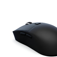 Ratón Inalámbrico para Juegos Tri-Modo Recargable con Sensor Láser PAW3395, Retroiluminación LED, 6 Botones, Ergonómico, Programable, para Ambas Manos, para PC