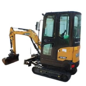 Excavadora SY18C, Miniexcavadora Nueva, Excavadora de Orugas, Miniexcavadora para Bosques, Granjas e Interiores - Product Image 1