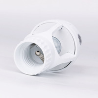 Gasim alta calidad 100-240V E27 PIR Sensor de movimiento portalámparas infrarrojo