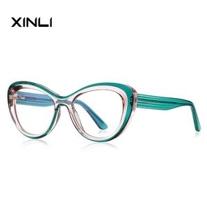 XINLI2173 Designer England Women's Optical Anti-Blue <b>Light</b> Full Rim Eyeglass Frames Computer Style Daily Wear Wholesale - Product Image 6
