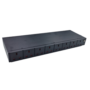 Thông minh PDU ổ cắm 8-Port tiêu chuẩn tiếng Anh 13A SSH Telnet SNMP lập trình phát triển Mạng điều khiển từ xa - Product Image 3