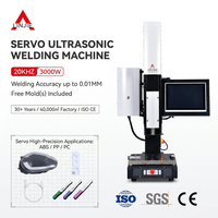 Soudeuse à ultrasons de haute précision 20 kHz 3000 W pour petites pièces en plastique, micro-électronique, avec générateur ultrasonique numérique