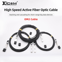 Câble AOC Xicom 10G OM2 SR SFP+ vers SFP+ 7M/10M/20M Fibre Optique pour Switches MikroTik/Ubiquiti X520-DA1/DA2