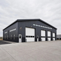 Bâtiment d'entrepôt préfabriqué en acier haute résistance Q355B